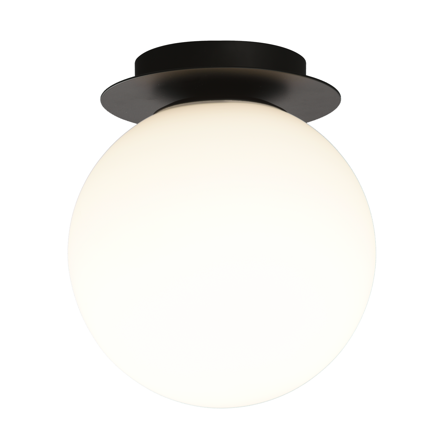 ACB Iluminacion Stropní LED svítidlo PARMA, ⌀ 18 cm, 1xE27 15W Barva: Černá