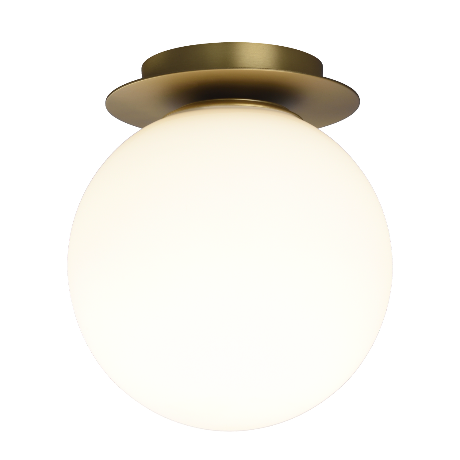 ACB Iluminacion Stropní LED svítidlo PARMA, ⌀ 18 cm, 1xE27 15W Barva: Zlatá