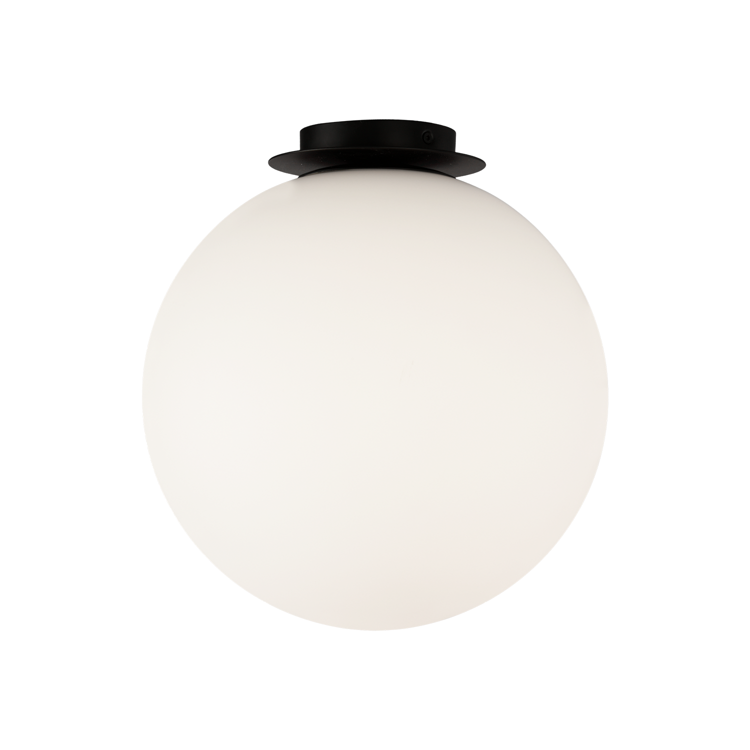 ACB Iluminacion Stropní LED svítidlo PARMA, ⌀ 30 cm, 1xE27 15W Barva: Černá