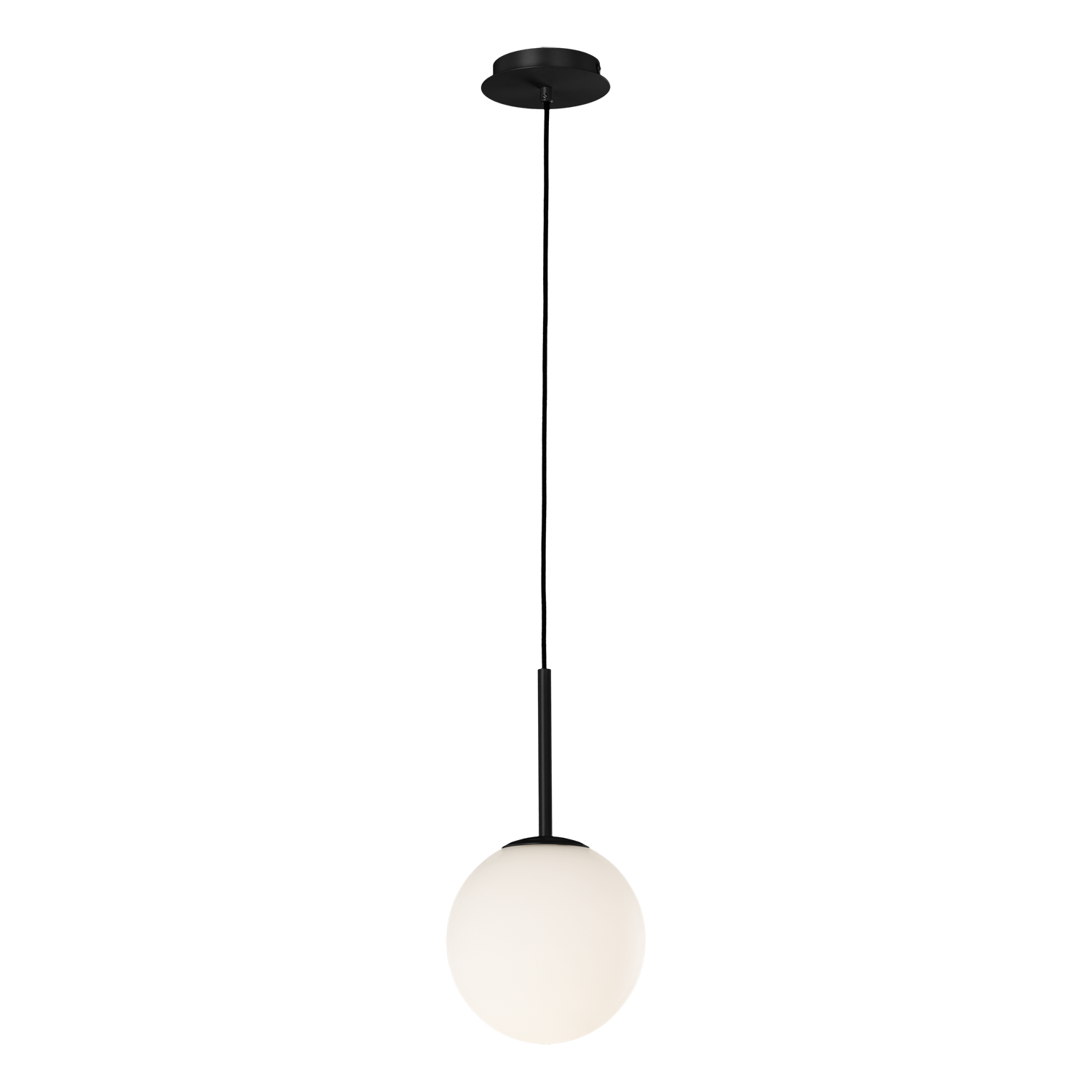 ACB Iluminacion Zavěsné svítidlo PARMA, ⌀ 18 cm, 1xE27 15W Barva: Černá