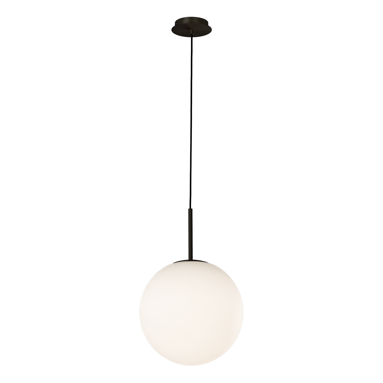 ACB Iluminacion Zavěsné svítidlo PARMA, ⌀ 30 cm, 1xE27 15W Barva: Černá
