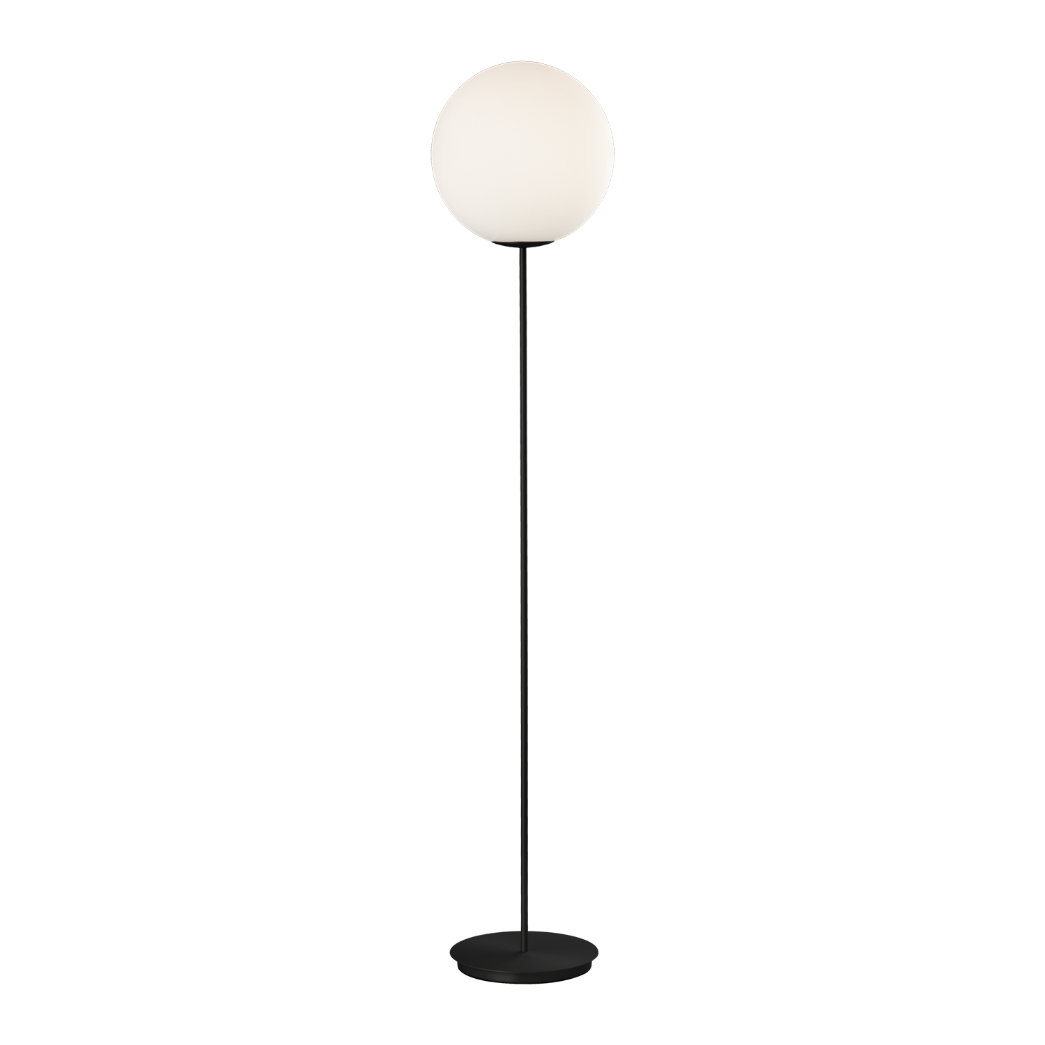 ACB Iluminacion Stojací LED lampa PARMA, v. 150 cm, 1xE27 15W Barva: Černá