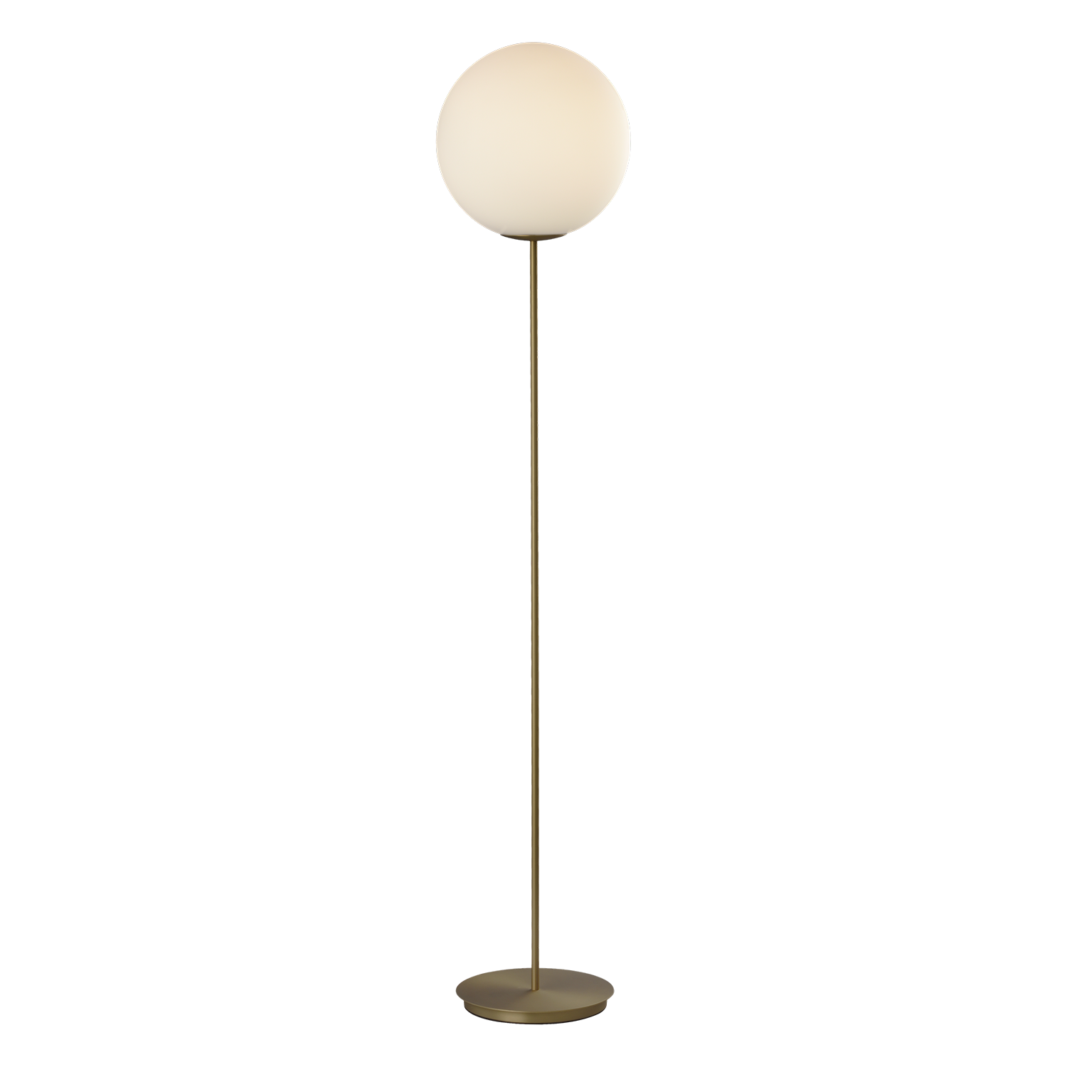 ACB Iluminacion Stojací LED lampa PARMA, v. 150 cm, 1xE27 15W Barva: Zlatá