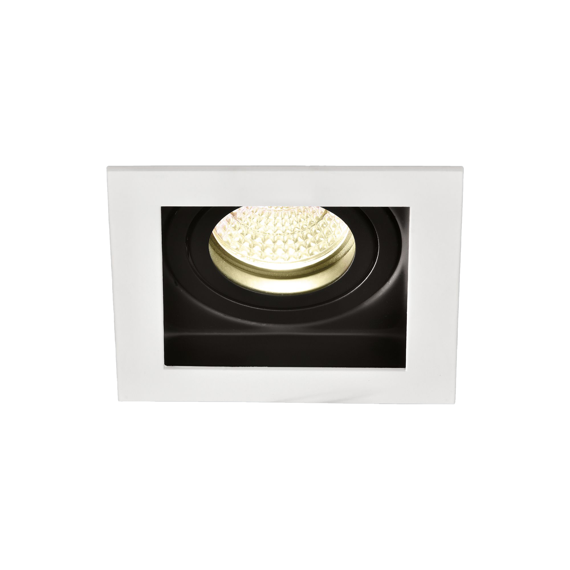 ACB Iluminacion Zapuštěné LED svítidlo SAN, š. 10 cm, 1xGU10 8W