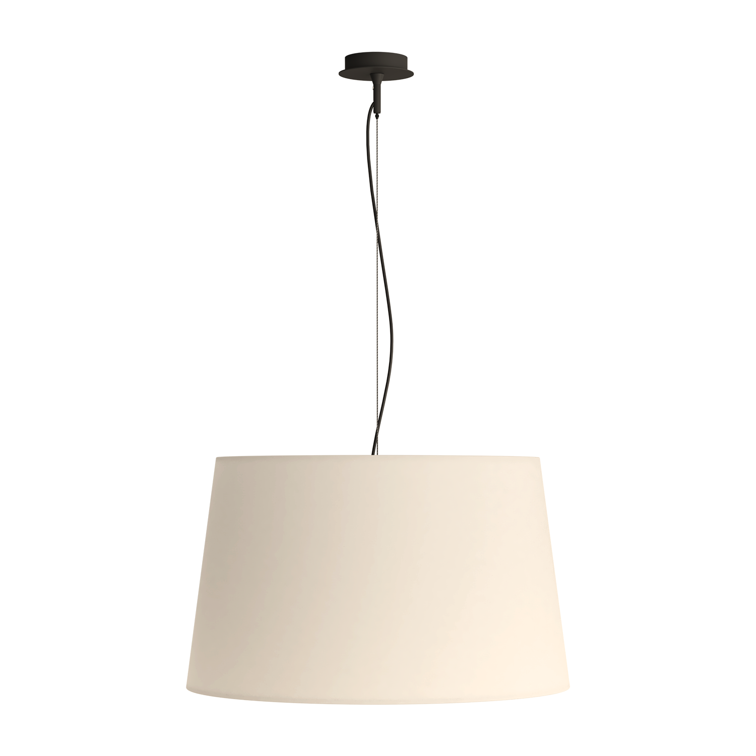 ACB Iluminacion Závěsné svítidlo STILO, ⌀ 62 cm, 1xE27 15W Barva: Černá