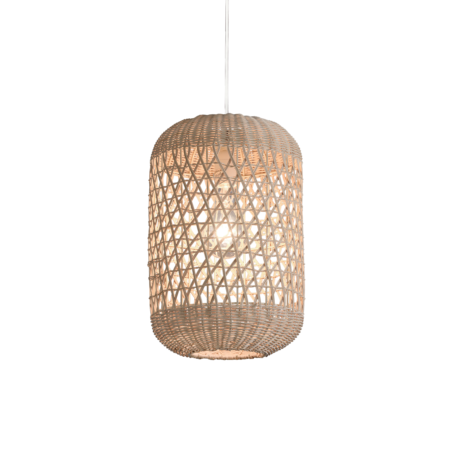 ACB Iluminacion Závěsné svítidlo VIVIAN, ⌀ 28 cm, 1xE27 15W Barva montury: Bílá