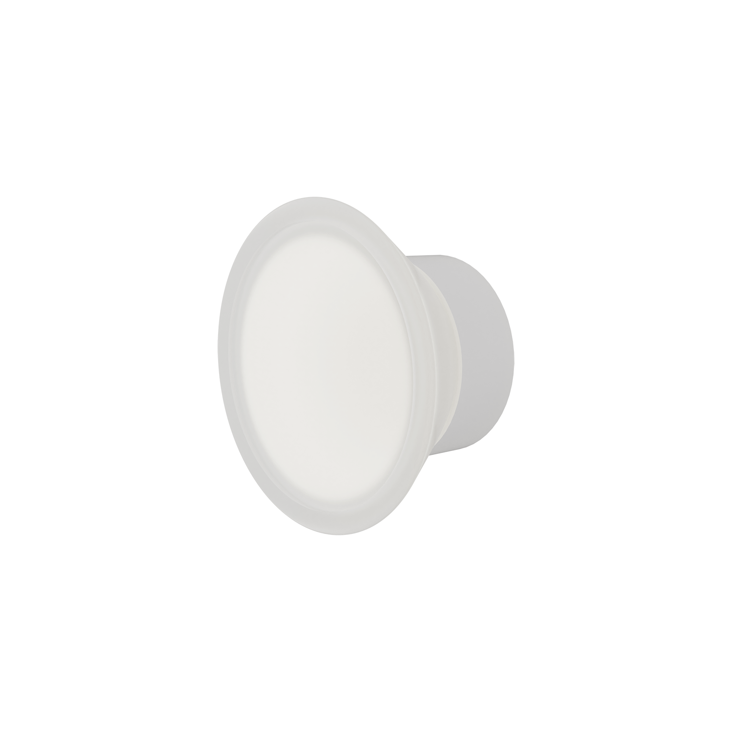 ACB Iluminacion Venkovní nástěnné LED svítidlo YES, ⌀ 12 cm, 4W, CRI90, IP65