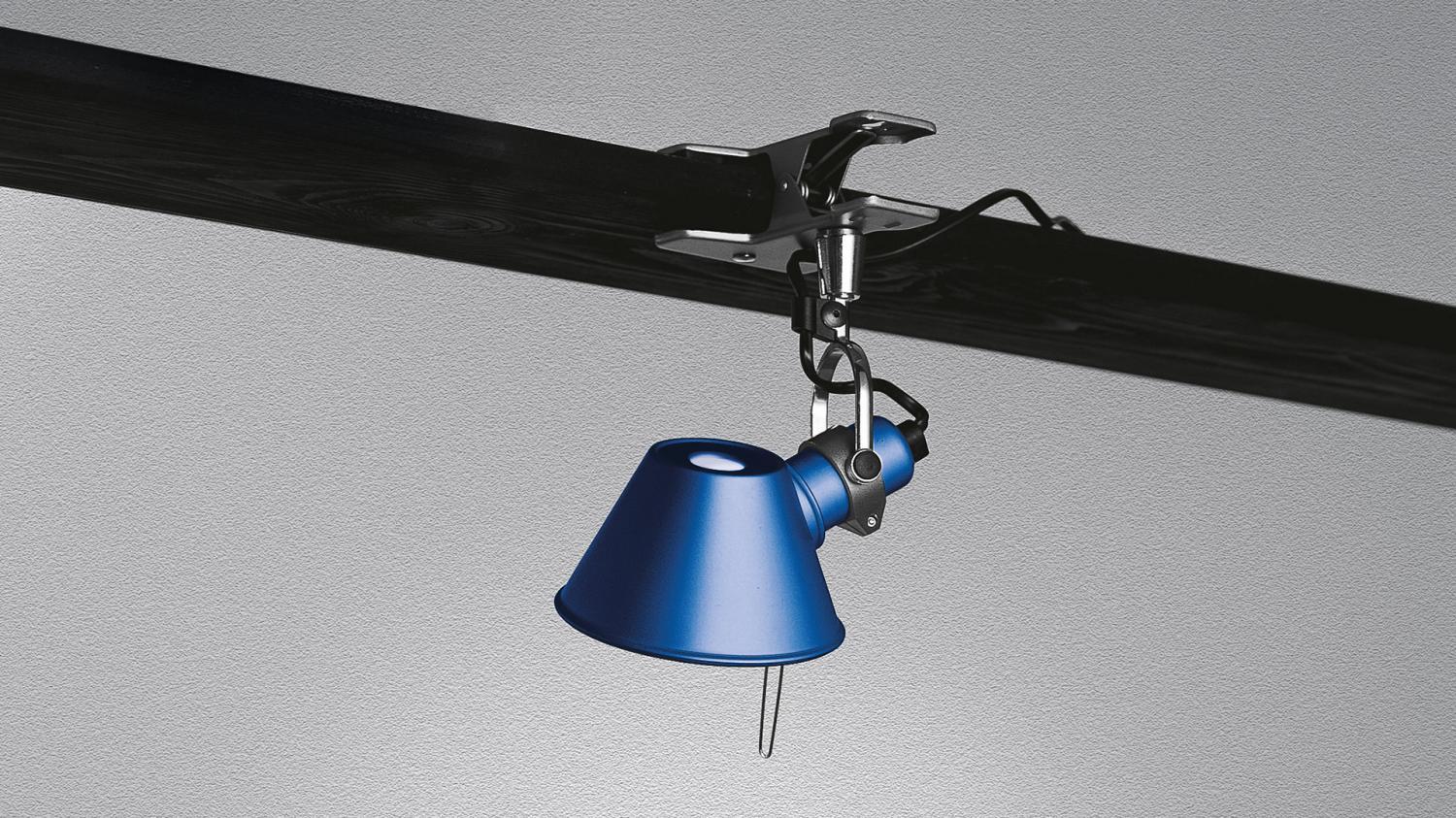 Artemide Lampa Tolomeo Micro Pinza na klipu - E14 Barva: Modrá