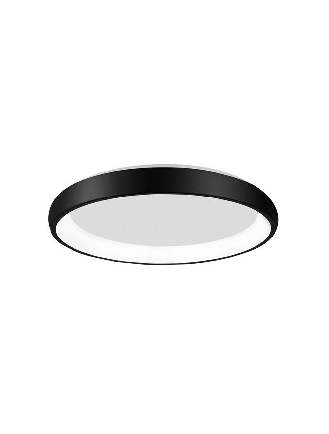 Nova Luce Stropní LED svítidlo ALBI, 50W 3000K stmívatelné Barva: Černá