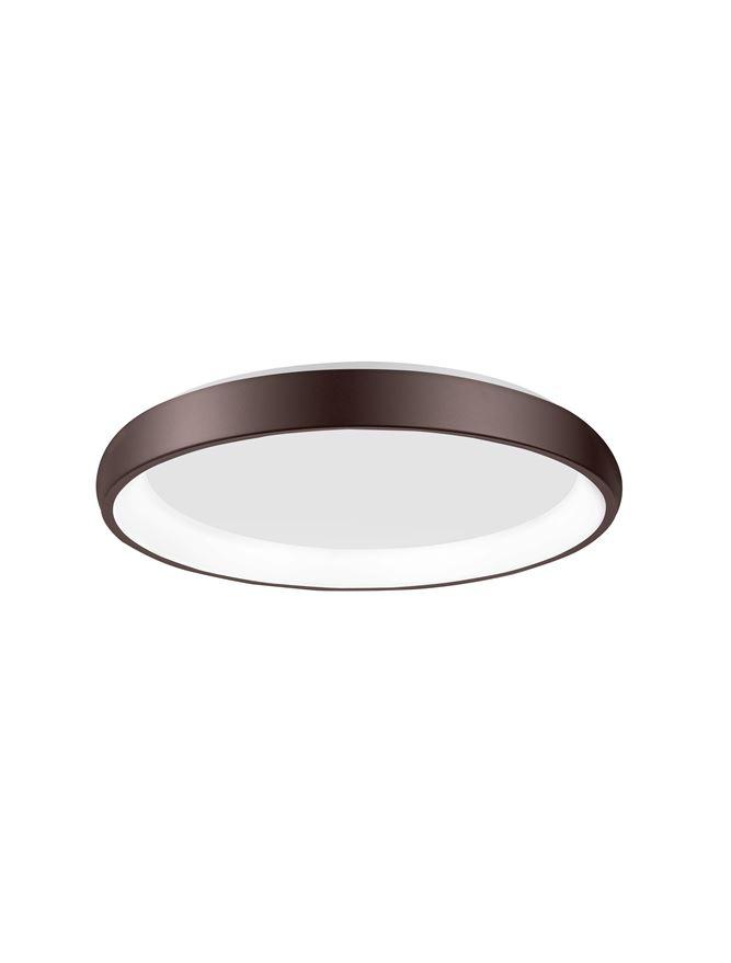 Nova Luce Stropní LED svítidlo ALBI, 50W 3000K stmívatelné Barva: Hnědá