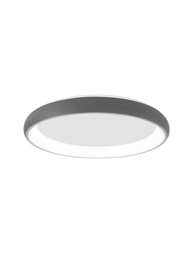 Nova Luce Stropní LED svítidlo ALBI, 50W 3000K stmívatelné Barva: Šedá