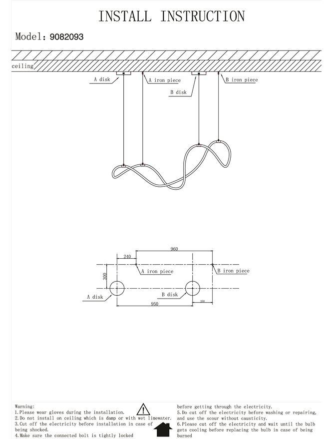 Nova Luce Závěsné LED svítidlo CERELIA, d. 150 cm 57W 3000K stmívatelné