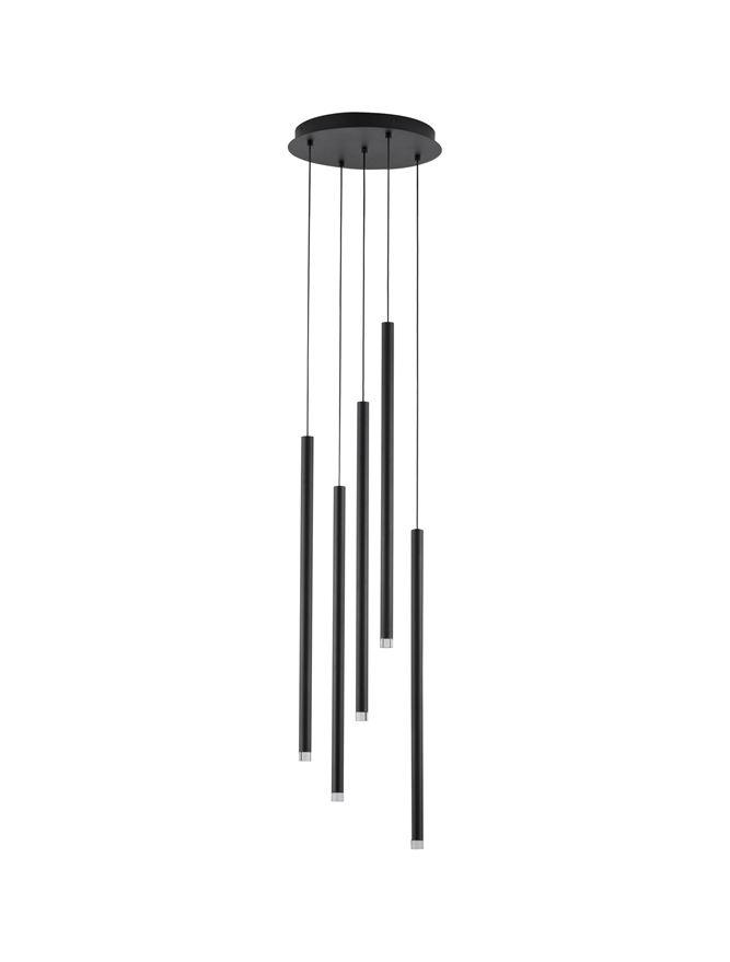 Nova Luce Závěsné LED svítidlo DANDIA černý hliník 30W 3000K