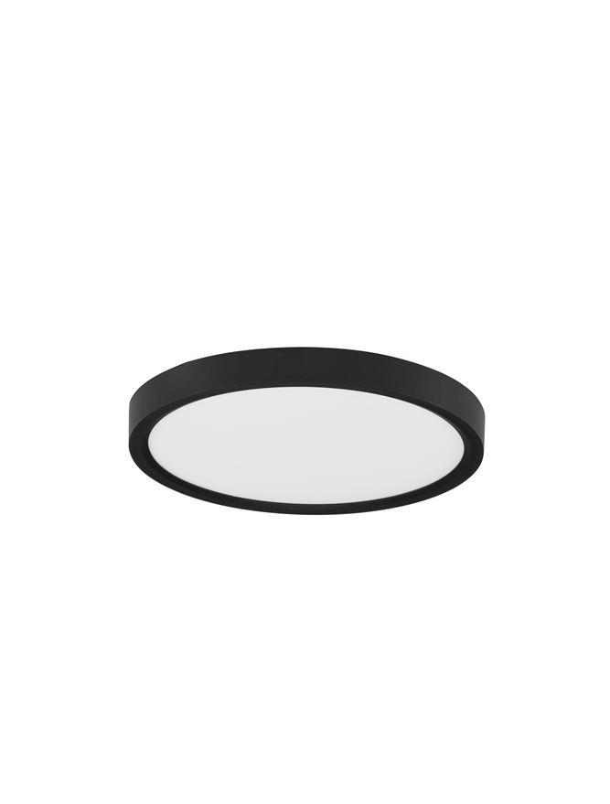 Nova Luce Stropní LED svítidlo DIXIE, ø 22 cm, 18W 3000K/4000K/6500K Barva: Černá