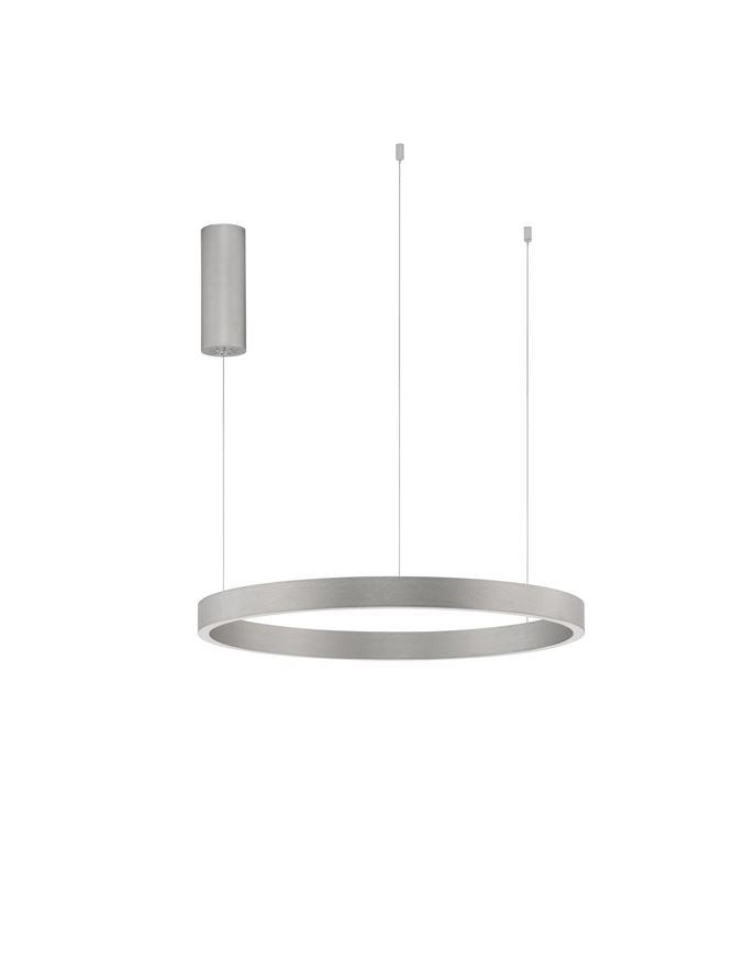 Nova Luce Závěsné LED svítidlo ELOWEN, 60W 3000K stmívatelné Barva: Stříbrná