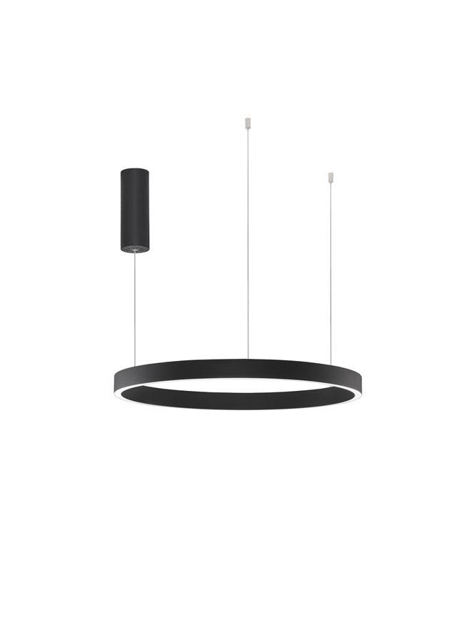 Nova Luce Závěsné LED svítidlo ELOWEN, 60W 3000K stmívatelné Barva: Černá