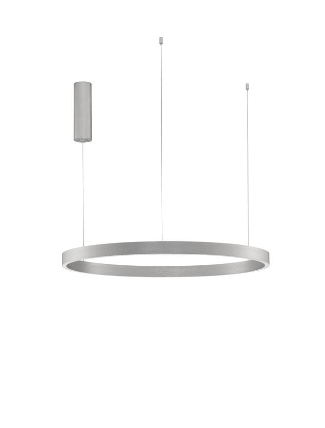 Nova Luce Závěsné LED svítidlo ELOWEN, 80W 3000K stmívatelné Barva: Stříbrná