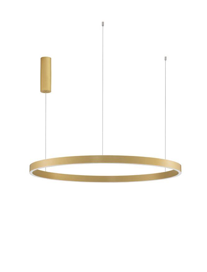 Nova Luce Závěsné LED svítidlo ELOWEN, 100W 3000K stmívatelné Barva: Zlatá