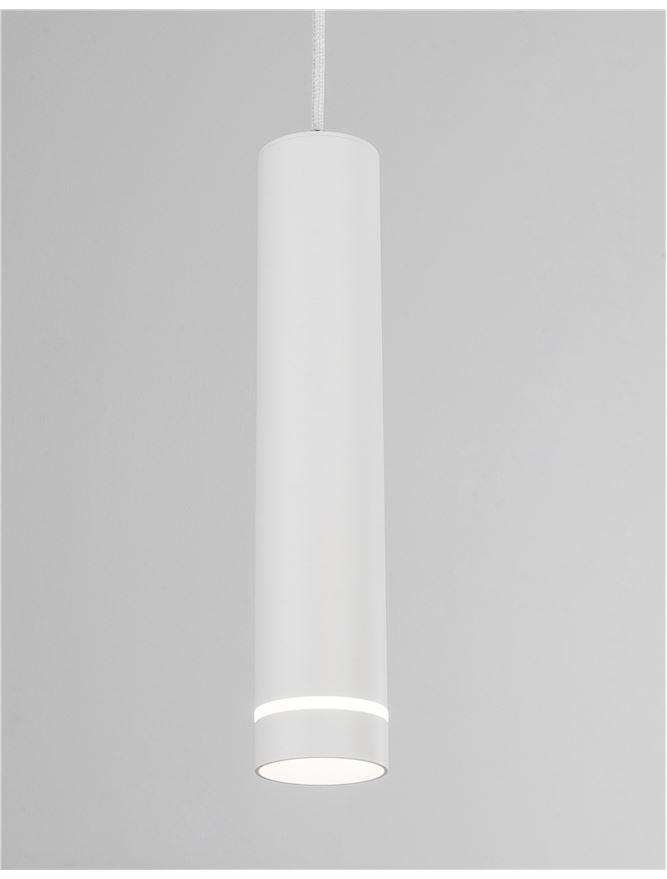 Nova Luce Závěsné svítidlo ESCA, GU10 1x10W Barva: Bílá