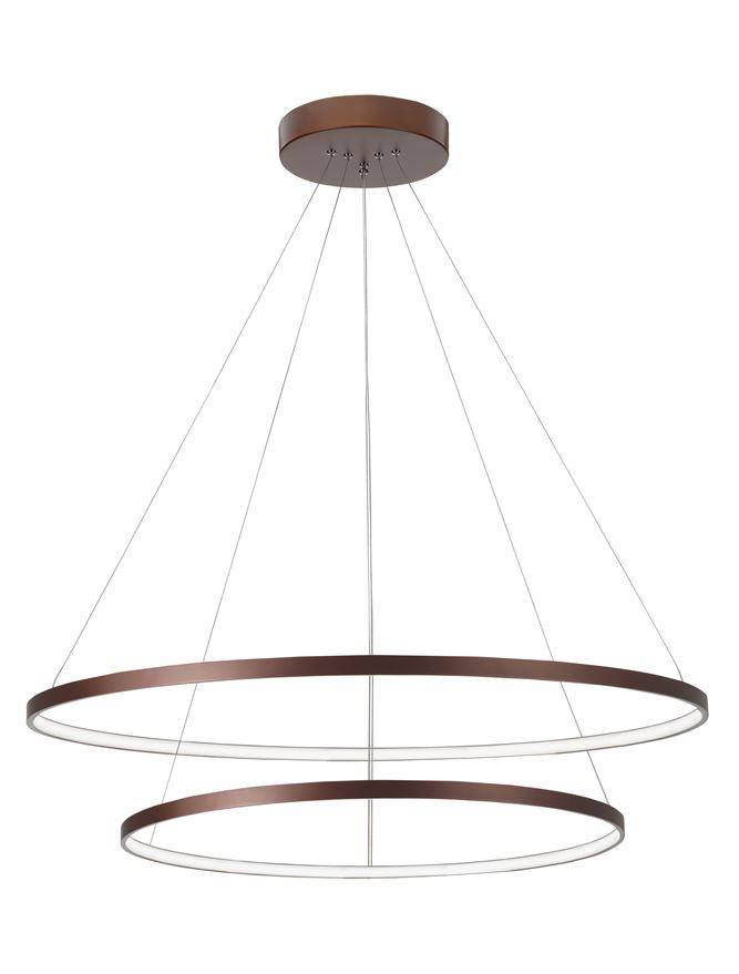 Nova Luce Závěsné LED svítidlo FERROL, nastavitelné 85W 3000K stmívatelné