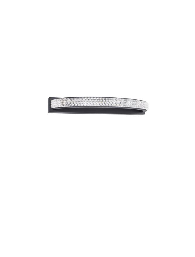 Nova Luce Nástěnné LED svítidlo GRANIA, 6.5W 3000K Barva: Černá