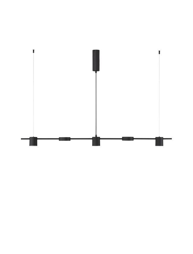 Nova Luce Závěsné LED svítidlo NORDIK, 30W 3000K L120 H120 stmívatelné