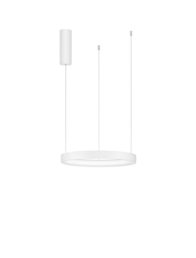 Nova Luce Závěsné LED svítidlo PERRINE, 30W 3000K stmívatelné Barva: Bílá