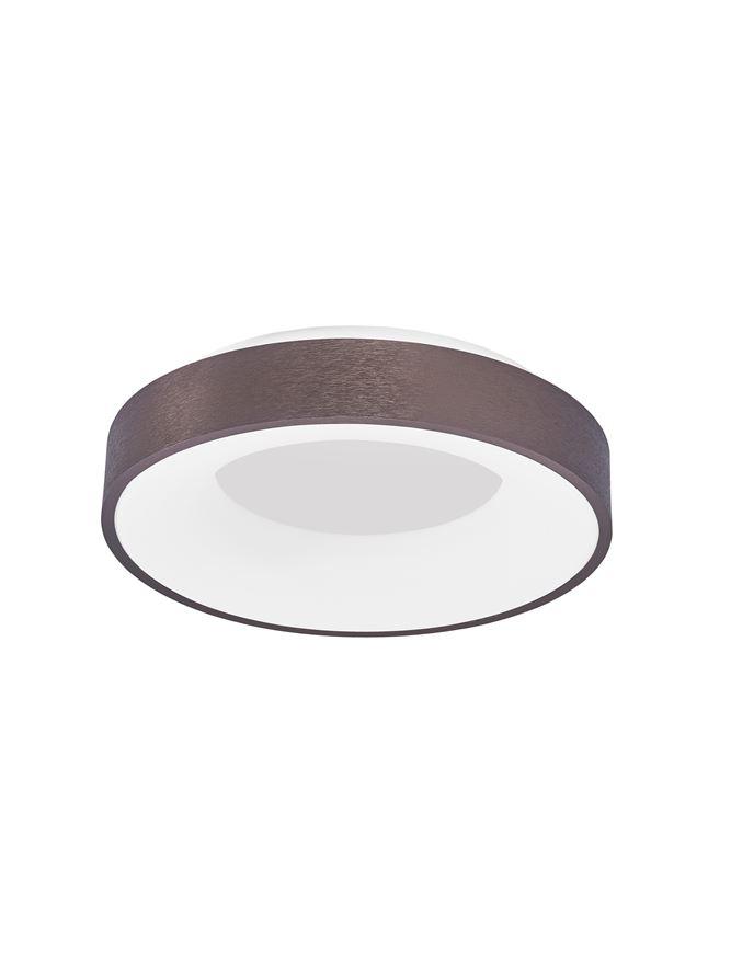 Nova Luce Stropní LED svítidlo RANDO THIN, 30W 3000K stmívatelné Barva: Hnědá