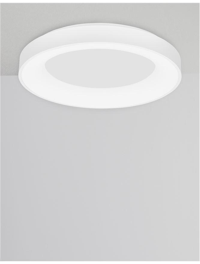 Nova Luce Stropní LED svítidlo RANDO SMART, 50W 3000K - 4000K Tuya stmívatelné Barva: Bílá