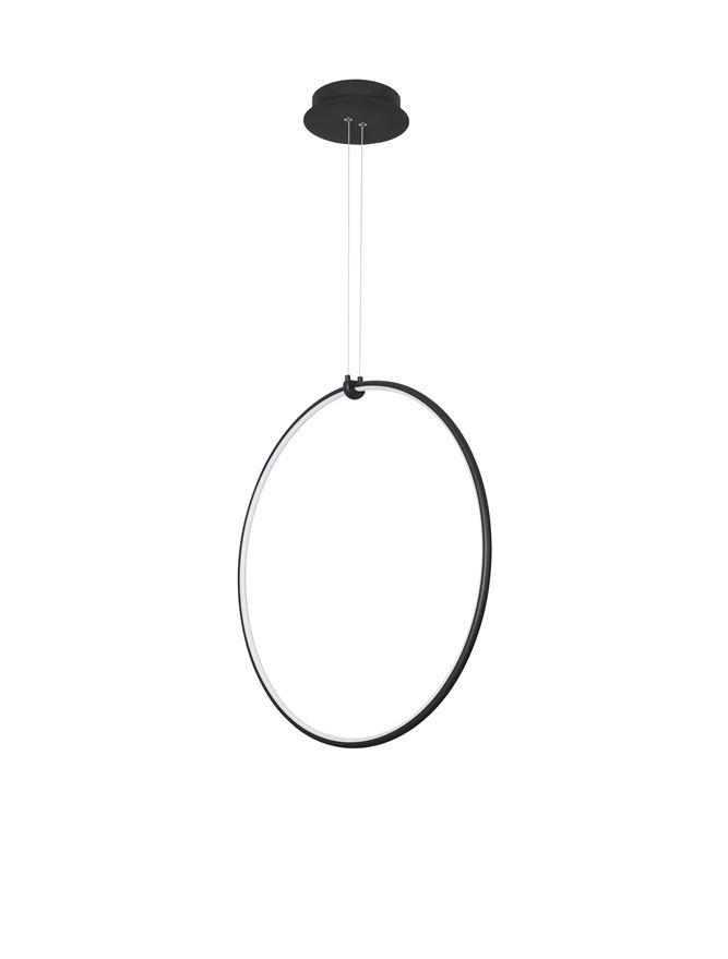 Nova Luce Závěsné LED svítidlo RING, 28W 3000K stmívatelné