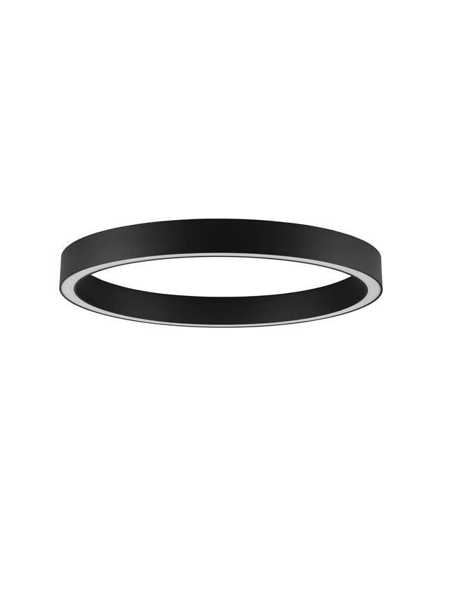 Nova Luce Stropní LED svítidlo STING, 50W 3000K Eaglerise, stmívatelné Barva: Černá
