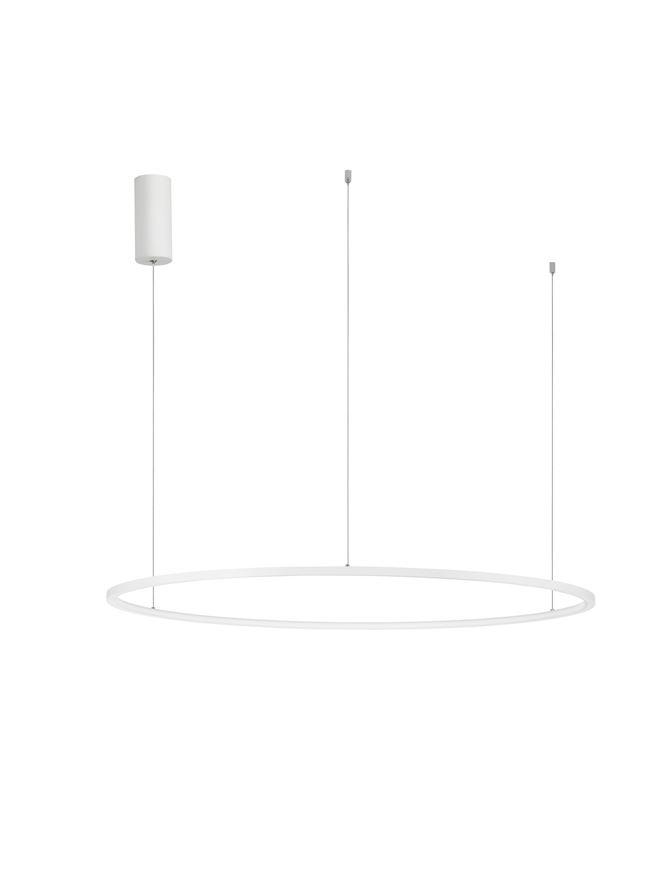 Nova Luce Závěsné LED svítidlo TARQUIN, 58W 3000K stmívatelné Barva: Bílá