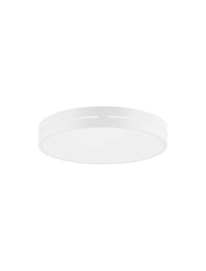 Nova Luce Stropní LED svítidlo WHEEL černý hliník a akryl 30W 3000K Barva: Bílá
