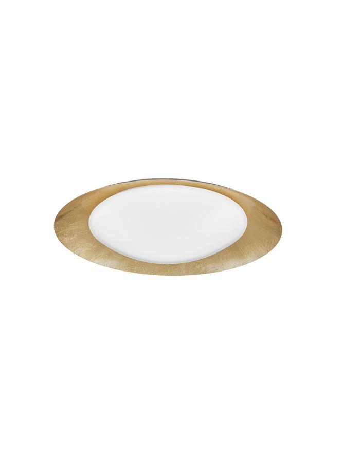 Nova Luce Stropní LED svítidlo ZANO, 28W 3000K stmívatelné Barva: Zlatá