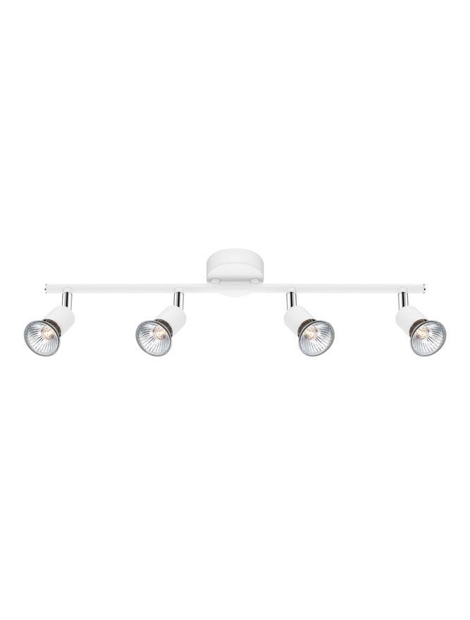 Nova Luce Bodové svítidlo BASE, GU10 4x5W Barva: Bílá