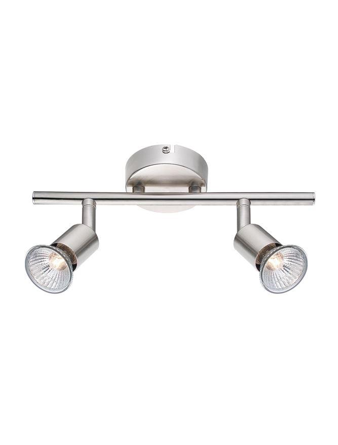 Nova Luce Bodové svítidlo BASE, GU10 2x5W Barva: Nikl