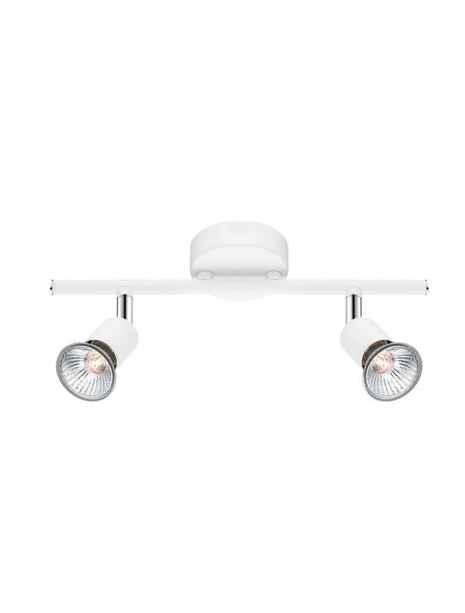Nova Luce Bodové svítidlo BASE, GU10 2x5W Barva: Bílá