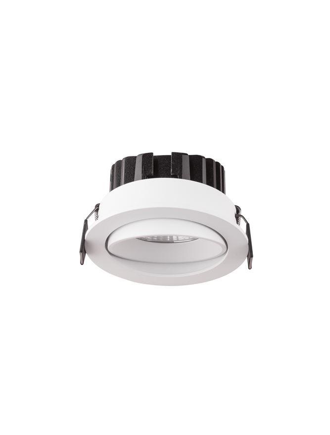 Nova Luce Zapuštěné svítidlo BLADE bílá hliník LED 12W 3000K 38st. IP65 výklopné Barva: Bílá