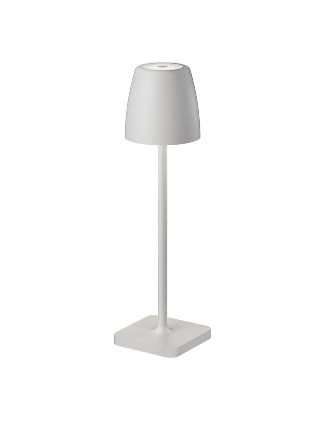 Nova Luce Venkovní stolní lampa COLT, LED 2W 3000K IP54 62st. 5V DC vypínač na těle USB kabel stmívatelné Barva: Bílá