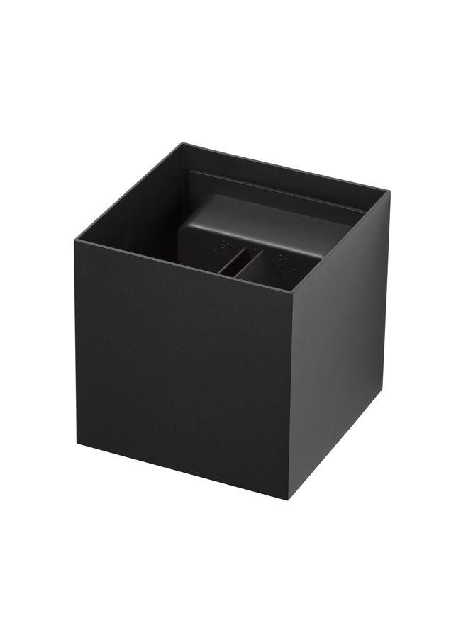 Nova Luce Venkovní nástěnné svítidlo EPIC, LED 2x10W 3000K nastavitelný úhel 0-90st. IP54 Barva: Černá