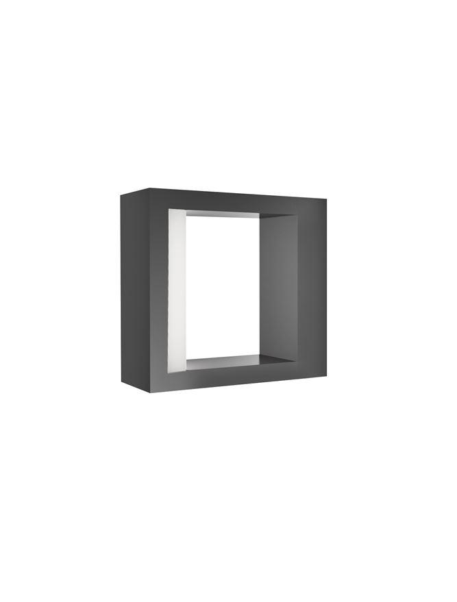 Nova Luce Venkovní nástěnné svítidlo BLISS tmavě šedý hliník akrylový difuzor LED 7W 3000K 56st. IP54 vč. driveru