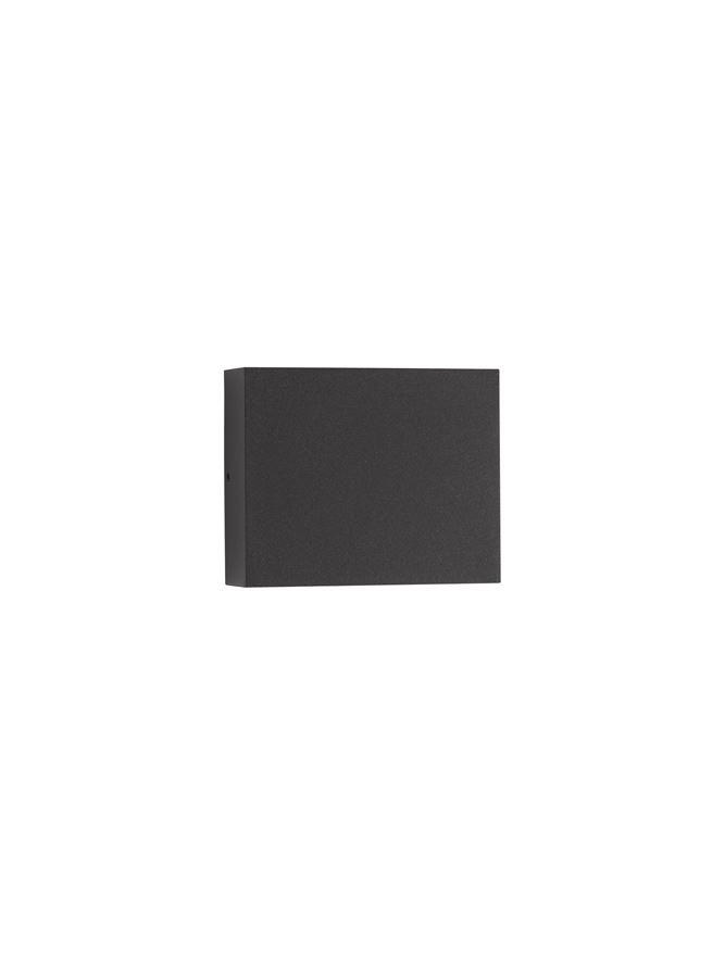 Nova Luce Venkovní nástěnné svítidlo DEWI antracitový hliník a čiré sklo LED 7.7W 3000K 253st. IP65