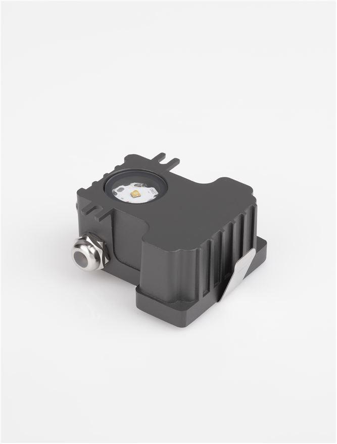 Nova Luce Venkovní zapuštěné svítidlo do zdi FINLO šedý hliník LED 3,5W 3000K IP65 HEP DRIVER pro svítidla FINLO 9117080, 9117084, 9117086
