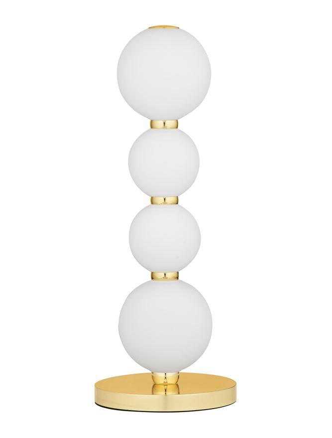 Nova Luce Stolní LED lampa PERLA, 10W 3000K