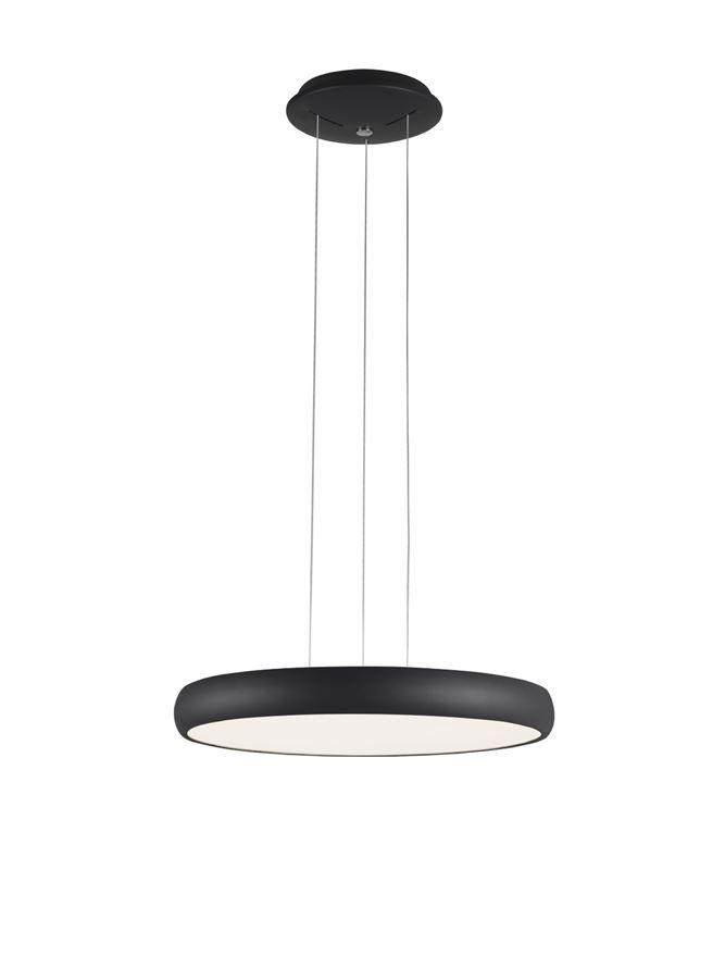 Nova Luce Závěsné LED svítidlo GAP, 50W 3000K Barva: Černá