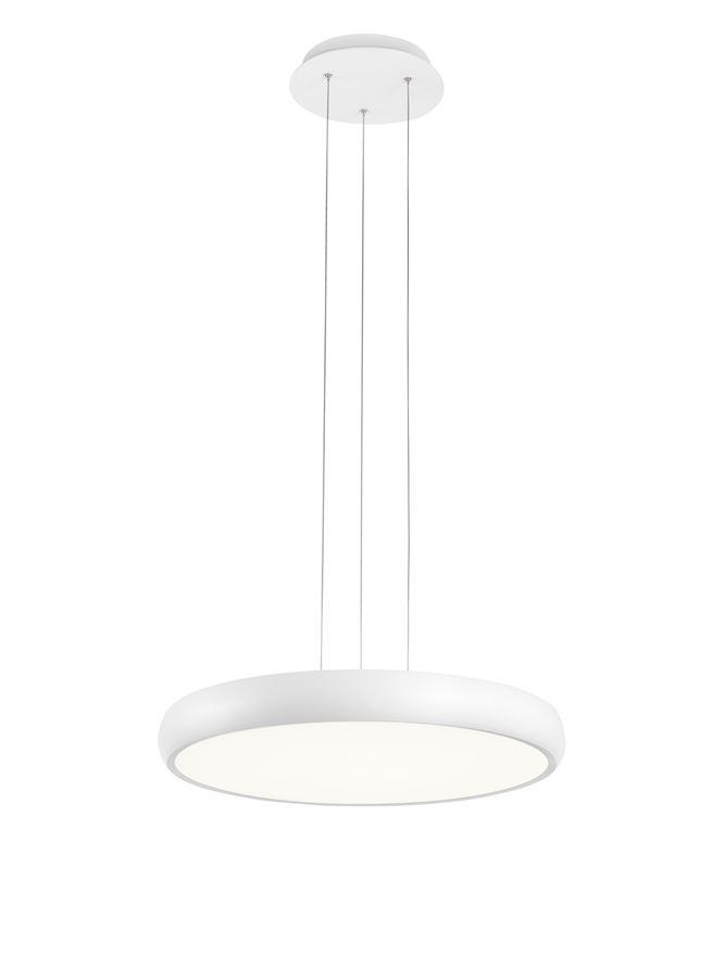 Nova Luce Závěsné LED svítidlo GAP, 50W 3000K Barva: Bílá