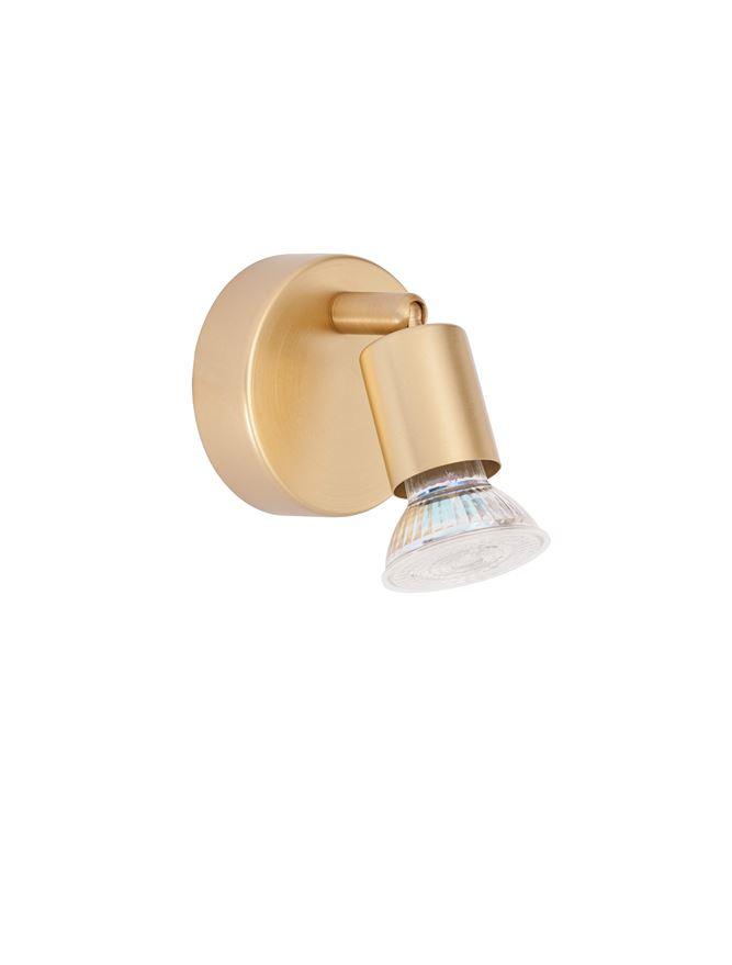 Nova Luce Bodové svítidlo LUP, GU10 1x5W Barva: Zlatá