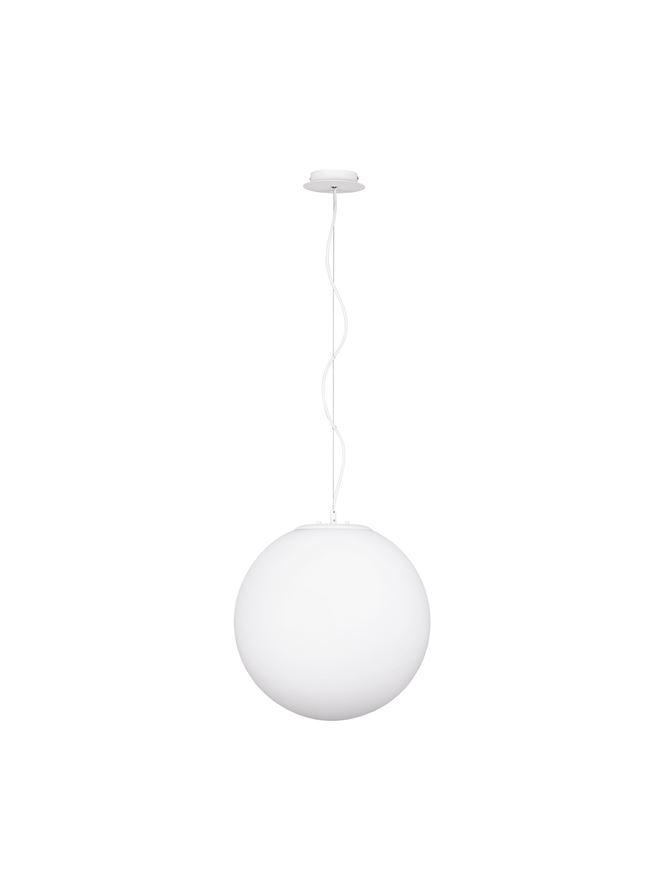Nova Luce Závěsné svítidlo NEVOSO opálové sklo, 40cm, E27 1x12W Barva: Bílá