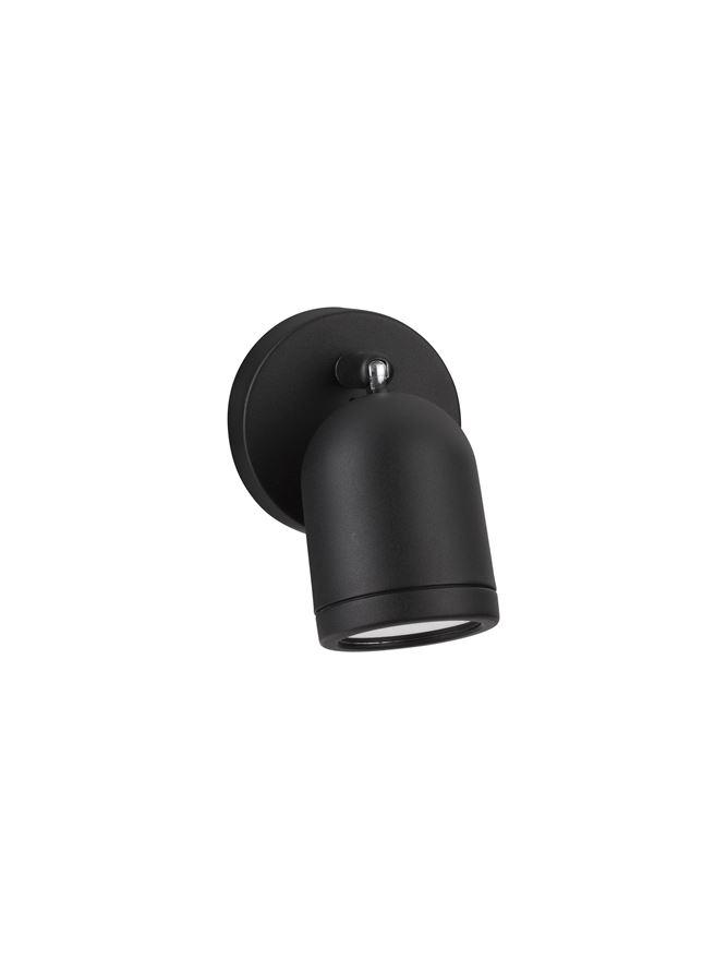 Nova Luce Bodové svítidlo ORSON, GU10 1x10W IP44 Barva: Černá