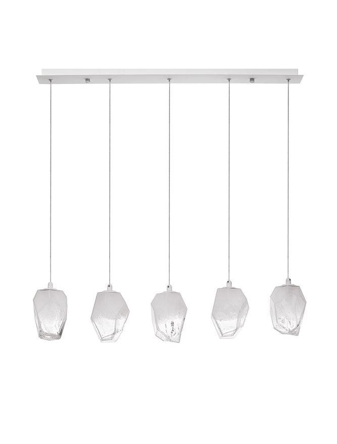 Nova Luce Závěsné svítidlo ICE, G9 5x5W